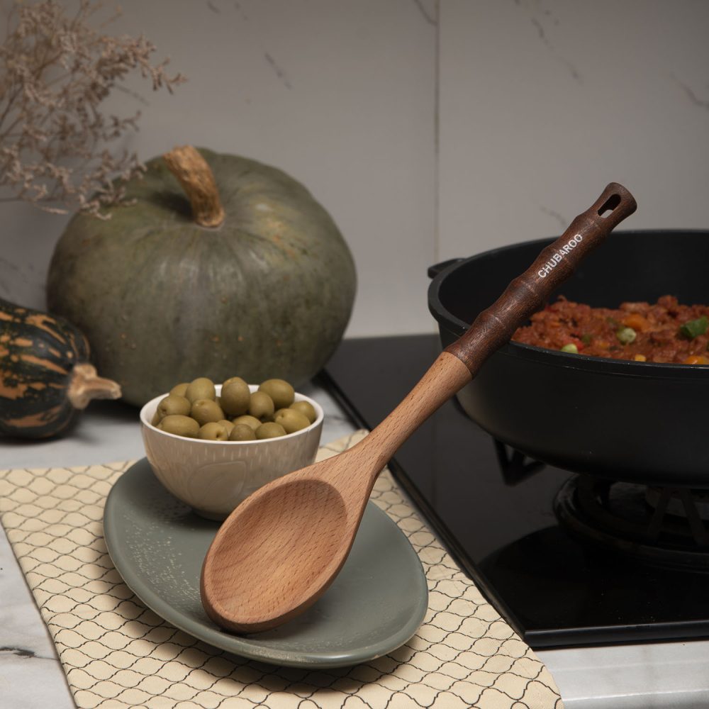 قاشق دو رنگ